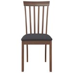 vidaXL Chaises à manger coussins 2 Pièces marron bois massif caoutchouc