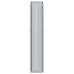 vidaXL Auvent latéral rétractable Crème 117x1200 cm