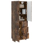 vidaXL Ensemble de Meubles 2 Pièces 66 x 34 5 x 90 cm Bois d'ingénierie