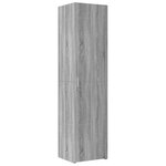 vidaXL Armoire de rangement mince sonoma gris 45x42 5x225 cm