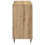 vidaXL Buffet chêne artisanal 101.5 x 35 x 70 cm Bois d'ingénierie