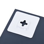 vidaXL Miroir mural avec étagère 50x50 cm Verre trempé