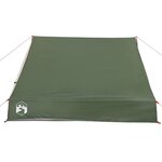 vidaXL Tente de camping en forme de A 2 personne vert imperméable