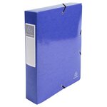 Boîte de classement idérama en carte pelliculée 7/10e - dos 6 cm - couleurs assorties - lot de 8 - exacompta