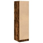 vidaXL Armoire d'apothicaire chêne fumé 40x41x144 5 cm bois ingénierie