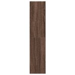 vidaXL Bibliothèque chêne marron 60x24x109 cm bois d'ingénierie