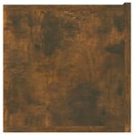 vidaXL Meubles TV suspendus 3 Pièces Chêne fumé 60x30x30 cm