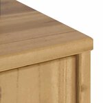 vidaXL Armoire latérale avec tiroirs ODDA 40x24x79 cm bois massif pin