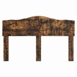 vidaXL Tête de lit Chêne fumé 160 cm Bois d'ingénierie