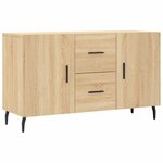 vidaXL Buffet chêne sonoma 100x36x60 cm bois d'ingénierie