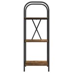 vidaXL Étagère Chêne fumé 40 x 30 x 109 cm Bois d'ingénierie
