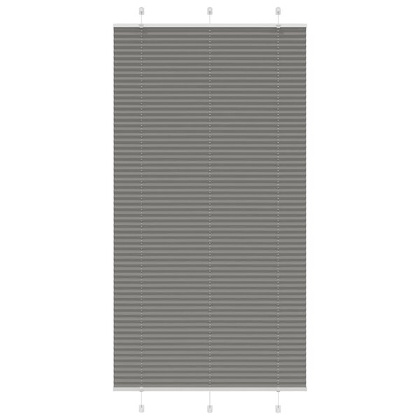 vidaXL Store plissé anthracite 110x200 cm largeur du tissu 109 4 cm