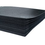 Trieur Rigide Economique Ordonator 32 Compartiments Numériques - 24x34cm - Noir - X 6 - Exacompta