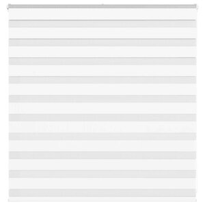 vidaXL Store zèbre blanc 140x100 cm largeur du tissu 135 9cm polyester