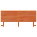 vidaXL Tête de lit cire marron 180 cm bois massif de pin
