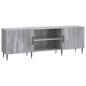 vidaXL Meuble TV 150 x 31 x 50 cm Sonoma gris Bois d'ingénierie