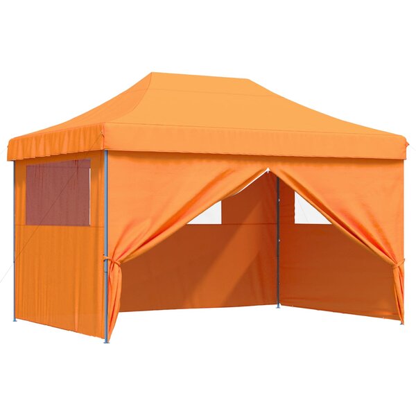 vidaXL Tente de fête Orange 279 x 410 x 315 cm Tissu Oxford