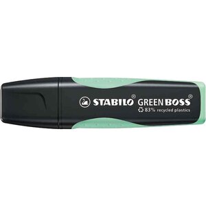 Surligneur GREEN BOSS Pastel, vert menthe STABILO