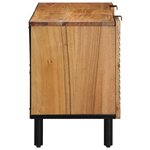 vidaXL Unites TV avec tiroir Bois d'Acacia Massif 105 x 33 5 x 46 cm