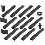 vidaXL Canaux de drainage 12 Pièces Plastique 12 m