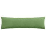 vidaXL Coussins de canapé 2 Pièces Vert clair 145 x 40 cm