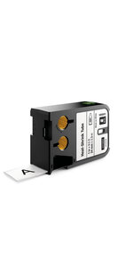 DYMO XTL - Etiquettes pour gaines thermo-rétractables continues  24mm x 2 9m - Noir sur Blanc