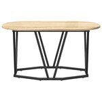 vidaXL Table basse Chêne Sonoma 80 x 40 x 40.5 cm