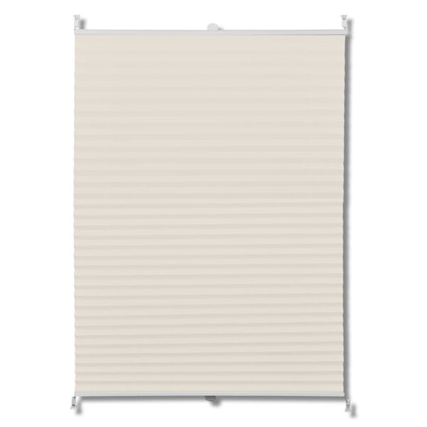 vidaXL Store plissé 100x150 cm Crème