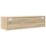 vidaXL Meubles TV 2 Pièces chêne sonoma 100x31x25 5 cm bois d'ingénierie