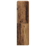 vidaXL Cabinet de Bureau avec étagère Bois ancien 60 x 32 x 115 cm