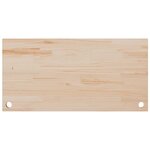 vidaXL Dessus de bureau 100x60x2 5 cm bois massif de pin