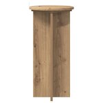 vidaXL Support de Plante 2 pièces Chêne artisanal 29 5 x 29 5 x 60 cm