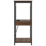 vidaXL Cabinet de chevet Chêne brun 41 x 31 x 76 cm Bois d'ingénierie