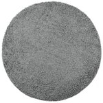 vidaXL Tapis shaggy PAMPLONA poils longs moderne vert Ø 80 cm