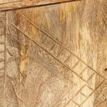 vidaXL Buffet Bois de manguier massif 110x30x60 cm