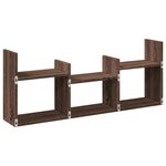 vidaXL Armoire murale 100x18x40 cm chêne marron bois d'ingénierie