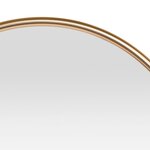 Miroir mural ovale 40 x 80 cm doré 03_0007955