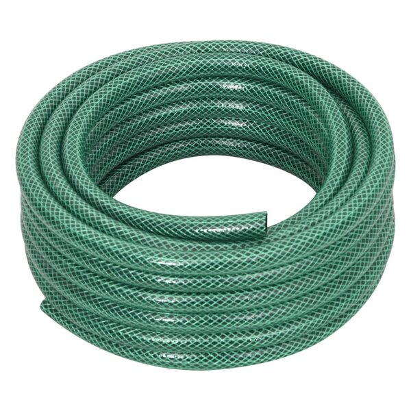 vidaXL Tuyau d'arrosage vert 0 5" 30 m PVC