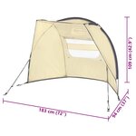 Bestway Auvent de spa Lay-Z-Spa 183x94x109 cm