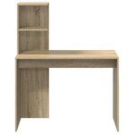 vidaXL Bureau Chêne sonoma 102 x 50 x 124 cm Bois d'ingénierie