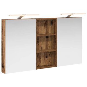 vidaXL Ensemble de Meubles de Salle de Bain 3 Pièces 110 x 10 5 x 60 5 cm