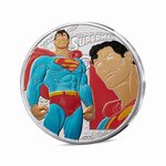 DC COMICS Monnaie de 50€ Argent SUPERMAN Vintage