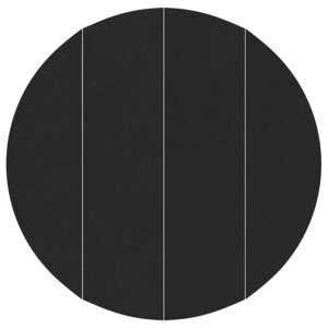 vidaXL Tapis de piscine Noir Ø 458 cm Géotextile en polyester