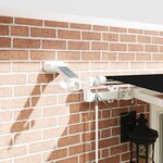 vidaXL Auvent Rétractable Noir 400 × 300 cm Polyester et métal