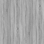 vidaXL Ensemble de meubles de salle de bain 2 Pièces Sonoma gris