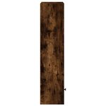 vidaXL Bibliothèque chêne fumé 31x24x102 cm bois d'ingénierie