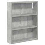vidaXL Armoire murale de salle de bain Gris Béton 40 x 10 x 50 cm