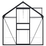 vidaXL Serre Anthracite Aluminium 7 03 m²