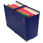 Chemise Dos Extensible Extensor® - 24x32cm - Bleu - X 10 - Exacompta