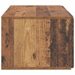 vidaXL Meuble TV mural Bois ancien 59 5 x 41 x 30 cm Bois d'ingénierie